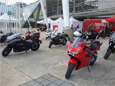 Muitas Hondas à escolha