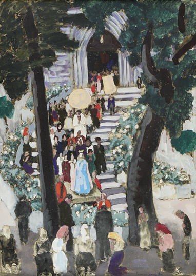 Francis Smith, Guache sobre papel, 53 x 38 cm.