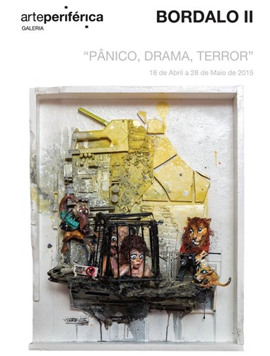 © Bordalo II in "Pânico, Drama, Terror" - Galeria Arte Periférica-CCB