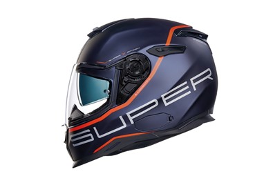 Nexx SX.100 Superspeed  - Navy Blue/Neon Red