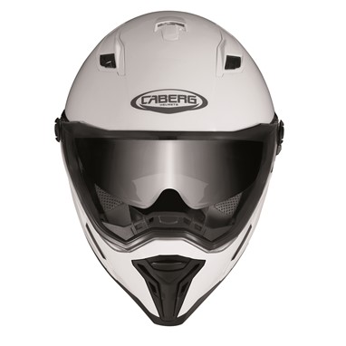 Caberg Stunt Branco Metálico