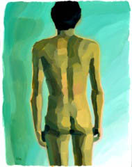 Li Fang - Chinese Nude_N-¦6_ 92x73cm_oil on canvas