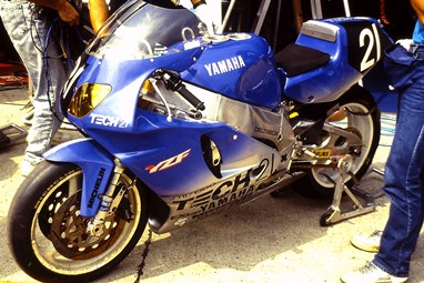 A Yamaha vencedora