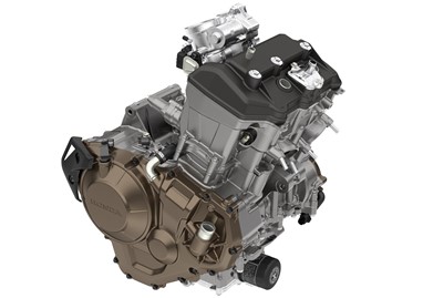 Motor Honda bicilíndrico SOHC 745 cc 