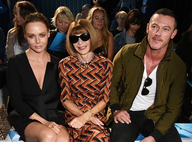 Stella McCartney, Anna  Wintour e Luke Evans