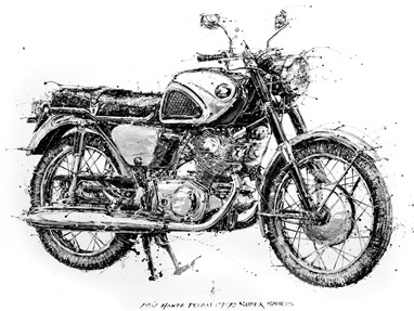 Honda CB72 1961