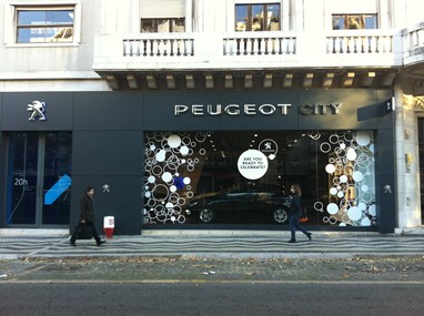 Montra Peugeot City Lisboa
