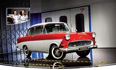 Opel Olimpia de 1961 restaurado pela oficina Auto Serápio