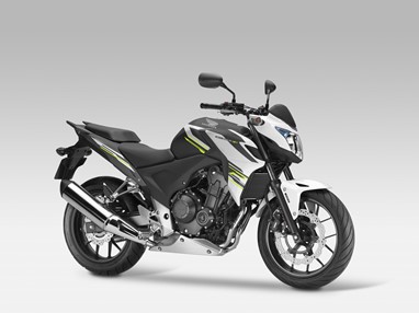 2015 CB500F Gunpowder Black Metallic/Matt Summit White