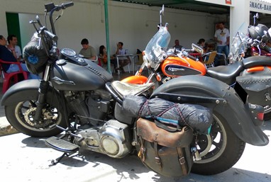 Ricardo Cardoso prefere as Harley Davidson por reflectirem a personalidade do seu dono
