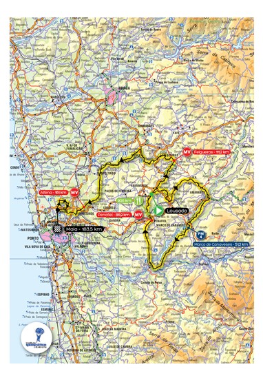 1ª Etapa - Lousada - Maia [183,5 Km]