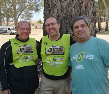 Carmona Rodrigues, Rui Teixeira e Manuel Marinheiro no 19.º Portugal de Lés-a-Lés