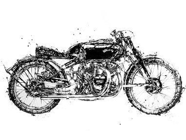 Vincent Black Shadow 1949