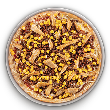 Pizza vegan barbecue