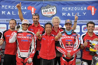 Sam Sunderland, Hélder Rodrigues e equipa HRC