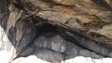 Interior da Lapa dos Gaivões