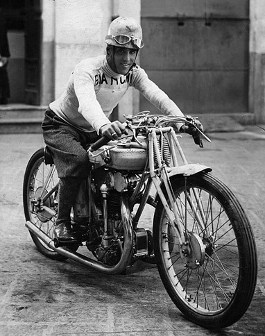 Nuvolari com a Bianchi