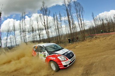 Filipe Nogueira no Rali de Mortágua