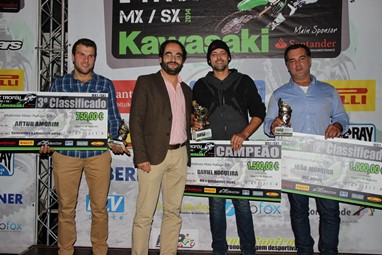Artur Amorim, Daniel Nogueira e João Moreira - Pódio Final MX1