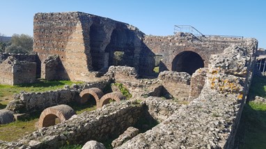 Pormenor das ruínas da Villa