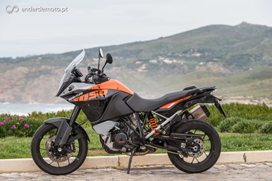 KTM 1050 Adventure, a mais ligeira da família.