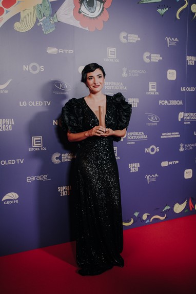 Ana Vilela da Costa (vencedora do prémio Sophia Melhor Atriz Secundária com o filme A Herdade)
