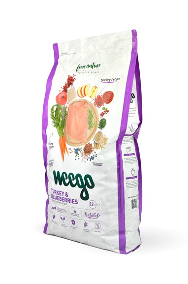 Weego® Turkey & Blueberries 12Kg - 30,99€