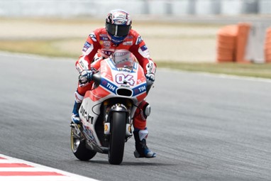 Marquez conseguiu um bom segundo, considerando as dificuldades