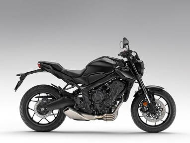 Honda CB650R em Preto Metalizado Mate Gunpowder