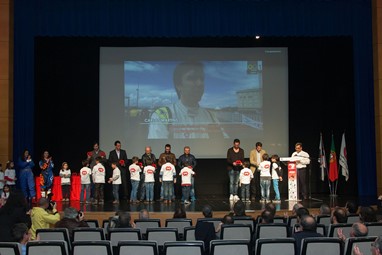Homenagem aos campeões