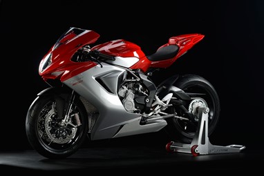 MV Agusta F3 800 vermelho/prateado