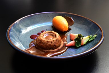The ultimate sin - Petit gâteau de chocolate de caramelo