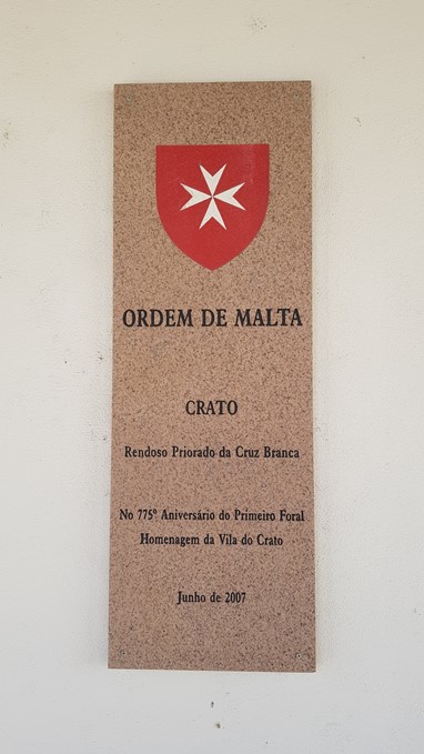 Crato - Placa comemorativa do 775º aniversário do Foral