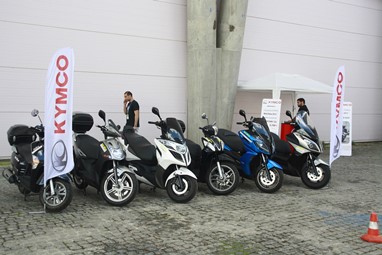 A Kymco disponibiliza todos os modelos de 125cc