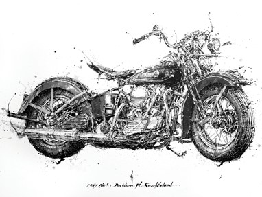 Harley-Davidson Knuclehead 1947