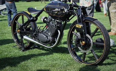 Honda XL500 vencedora categoria Custom