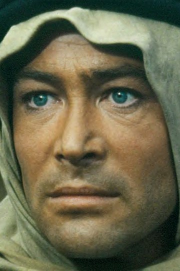 Peter O'Toole em "Lawrence da Arábia" (1962)