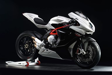 MV Agusta F3 800 branco pérola/preto