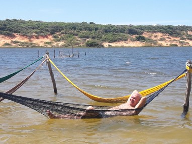 Mais uma pouco de descanso, desta feita no Brasil, em Jericoacoara