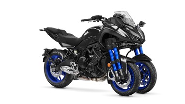 Yamaha Niken é evolução do conceito MWT-9 e usa motor de três cilindros da MT-09