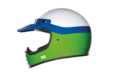 X.G200 DIRT-FEVER WHITE-GREEN-BLUE