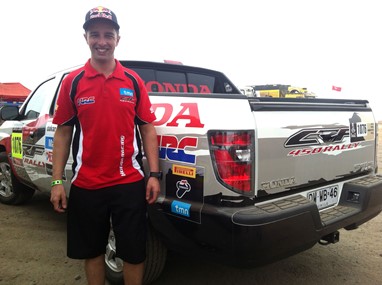 Hélder Rodrigues no Dakar 2013