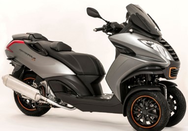 Metropolis RS 400i Cinzento Titânio/Laranja