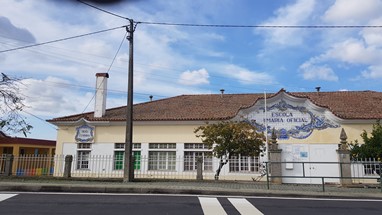 Zebreira - Pormenor da Escola Primária