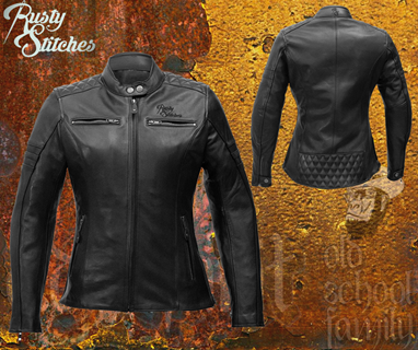 Blusão Rusty Stitches Lady Joyce Preto
