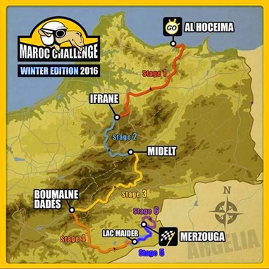 Mapa Maroc Challenge 2016