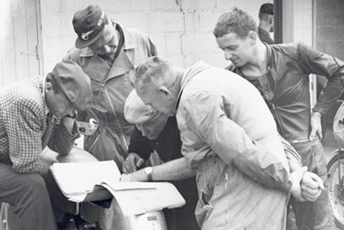 A equipa da Alemanha de Leste