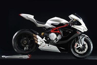 MV Agusta F3 800 branco pérola/preto