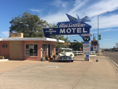 Na famosa Route 66