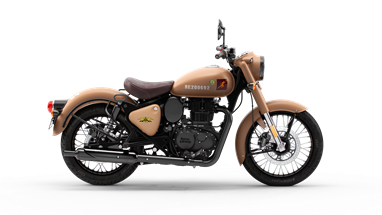 Royal Enfield Classic Signals 350 Desert Sand